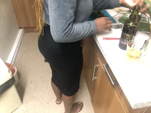 Ass in a skirt