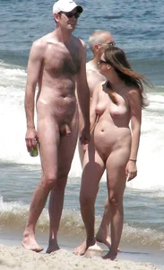 Nude beach and topless girls