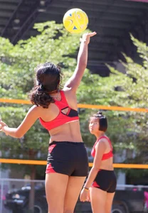 Thai candid volleyball girls