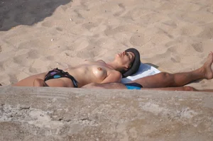 Sexy girls on nude beach Promorsk in Bulgaria
