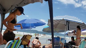Brazillian beach creepshots, huge gallery of candid girls in swimsuits