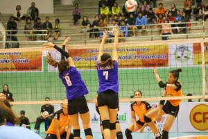 Thai candid volleyball girls