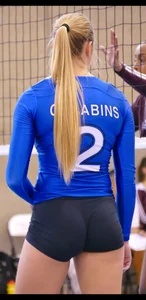 Sexy volleyball team