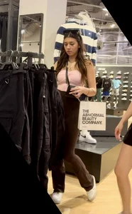 Hottie Brunette at the mall OC
