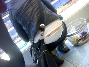 Huge collection of whale tails, ass cracks and panty peeks in public