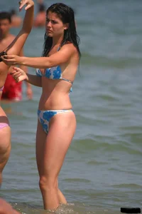 Sexy beach and bikini girls