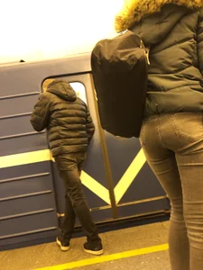 Cute Small Ass in Tight Jeans Subway Creepshot