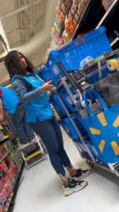 Walmart Worker With Ass