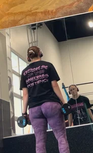 Purple Camo Leggings
