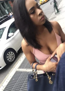 Sexy ebony pink dress T&A