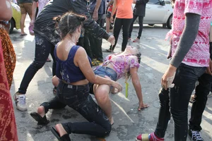 Water Festival girls in Thailand