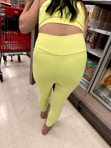 Fit Cutie in Tight Bright-Colored Leggings [OC]