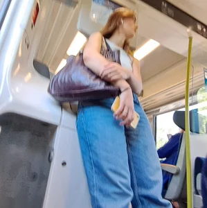 Jean girl in train (first post)