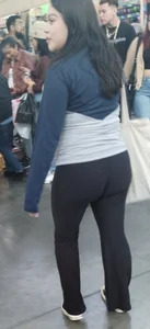 Vpl tight leggings latina ,faceshot