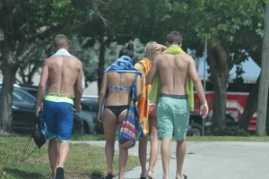 Deerfield Beach bikini girls