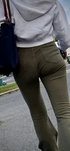 Pt.2 Redhead college girl with a round and jiggly booty