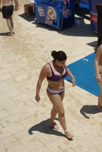 Sexy beach and bikini girls