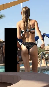 Awesome teen by the pool creepshots