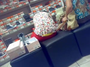 Huge collection of whale tails, ass cracks and panty peeks in public
