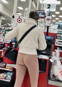 Pink Legging Target Checkout
