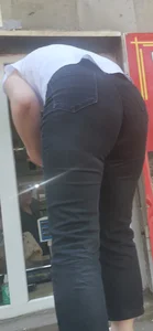 Armenian milf bending huge ass in black and blue jeans mega post