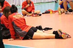 Thai candid volleyball girls