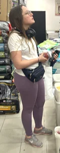 amazing pawg in purple spandex (faceshoot include)