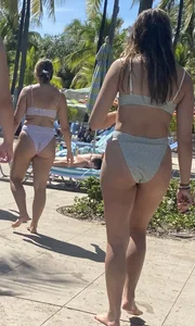 More vacation bikini ass