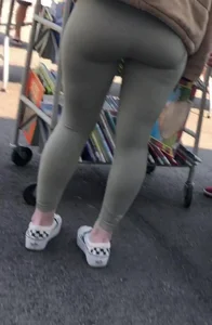 Creamy Blonde MILF Bends Over for Close up