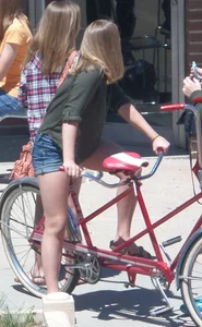 Riding Bikes in Summer