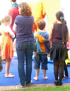 Milf in tight jeans