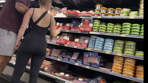 Two girls with nice asses