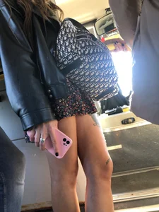 Beautiful Candid Girl With Tattooed (And Slightly Hairy) Legs in Boots and a Dress Public Bus Creepshots Gallery