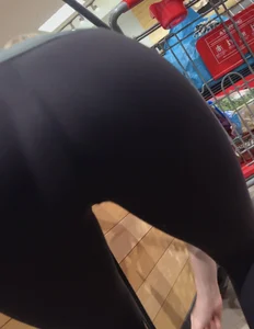 Great ass on cute target girl