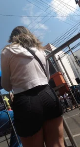 beautiful girl in shorts