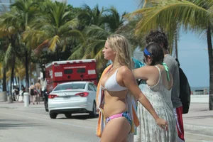 Riviera Beach, Florida tons of sexy bikini babes