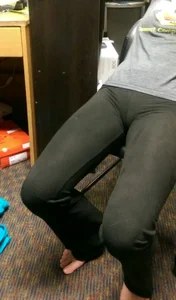 Tight cameltoe pants