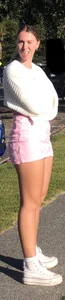 Small pink skirt