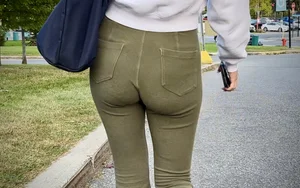 Pt.2 Redhead college girl with a round and jiggly booty
