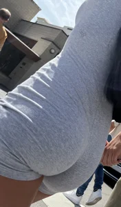 One piece gray Hispanic, nice booty