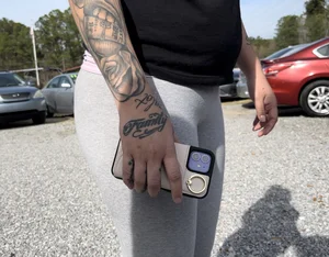 Thick ghetto latina in skin tight flares