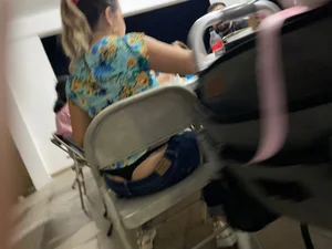 Whale tail black thong