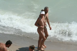Continesti nude beach girls in Romania