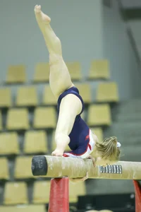 Candid gymnastics girls