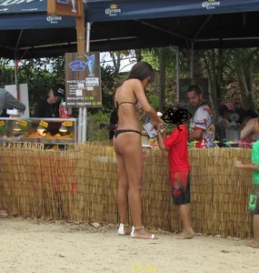 Mom in bikini