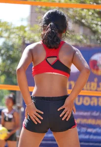 Thai candid volleyball girls