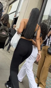 Slim thick latinas out shopping in central London vpl