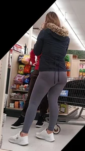 Thick Middle Eastern Ass In Grey Spandex [OC]