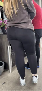 See through PAWG w/ bf shopping at Home Depot