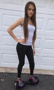 ultra petite teen in leggings